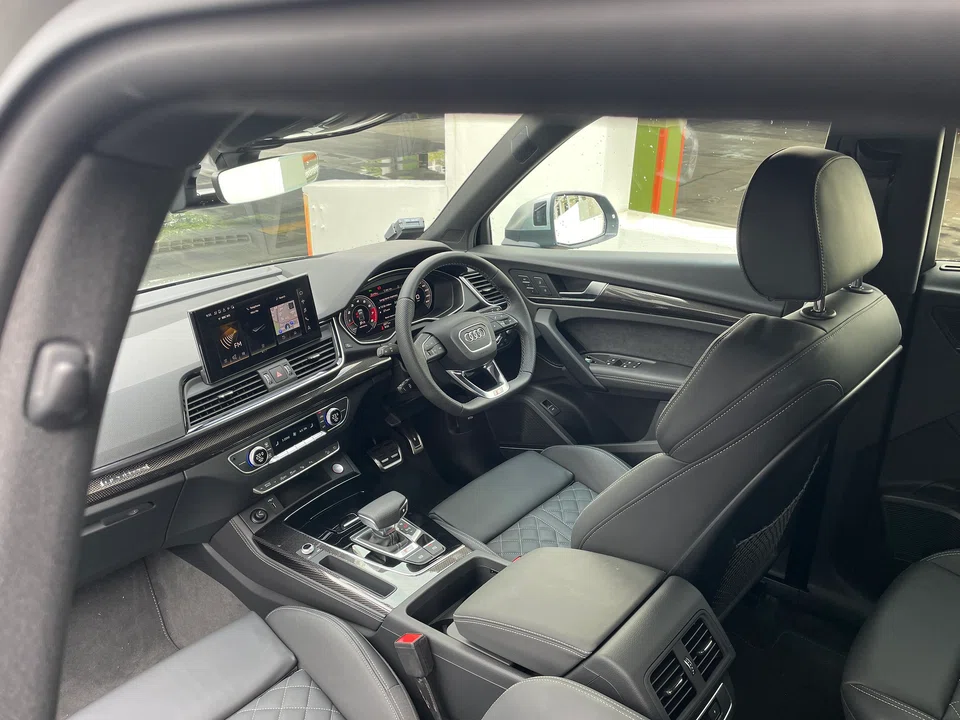 The SQ5 Sportback is a quiet, roomy, comfy car with a quality cabin and a deep well of performance to draw from.