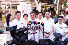 Education Minister Chan Chun Sing (centre), who was NTUC secretary-general from 2015 to 2018, also responded to comments made by Workers’ Party chief Pritam Singh on the labour movement and PAP MPs. 