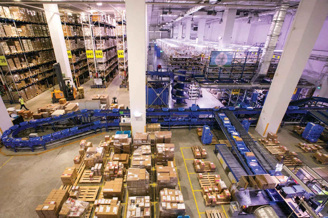 Zuellig Pharma’s Changi warehouse and distribution centre in Singapore, established in 2009.