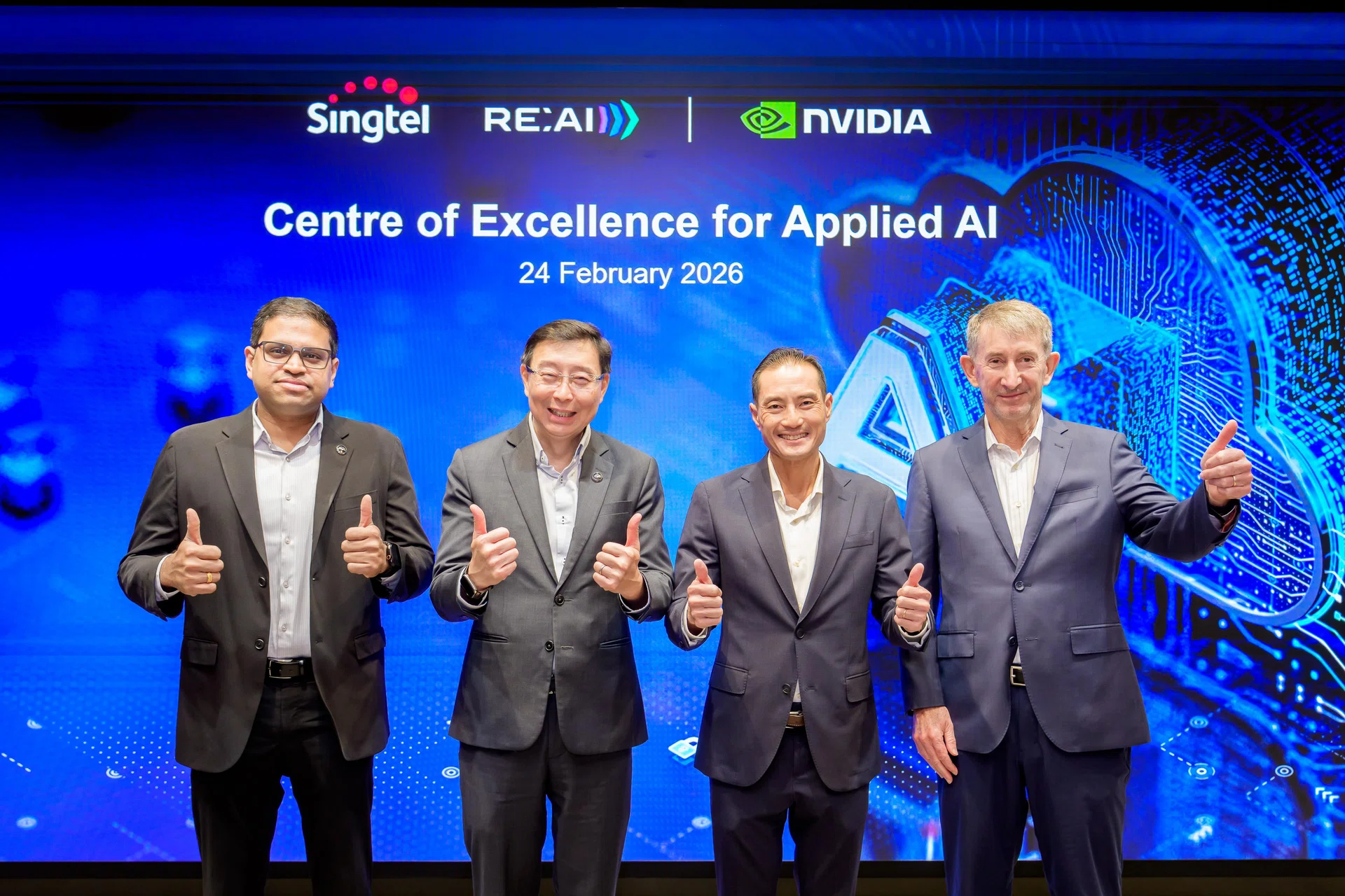Singtel’s Digital InfraCo, Nvidia launch applied AI centre to power Singapore’s innovation capabilities