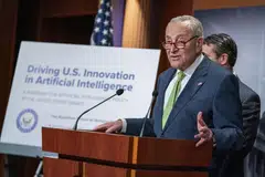 Senate Majority Leader Chuck Schumer and his working group on AI issued a guidance document for federal policy that suggests the federal government is more interested in accelerating AI than hindering it.