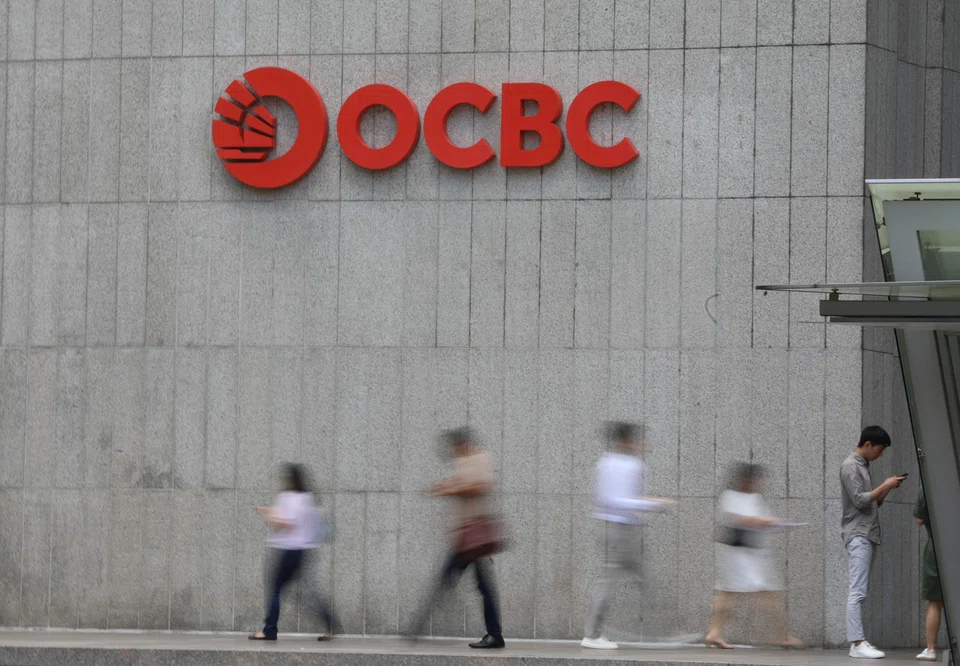 OCBC's earnings beat the S$1.86 billion consensus forecast in a Bloomberg survey of five analysts.