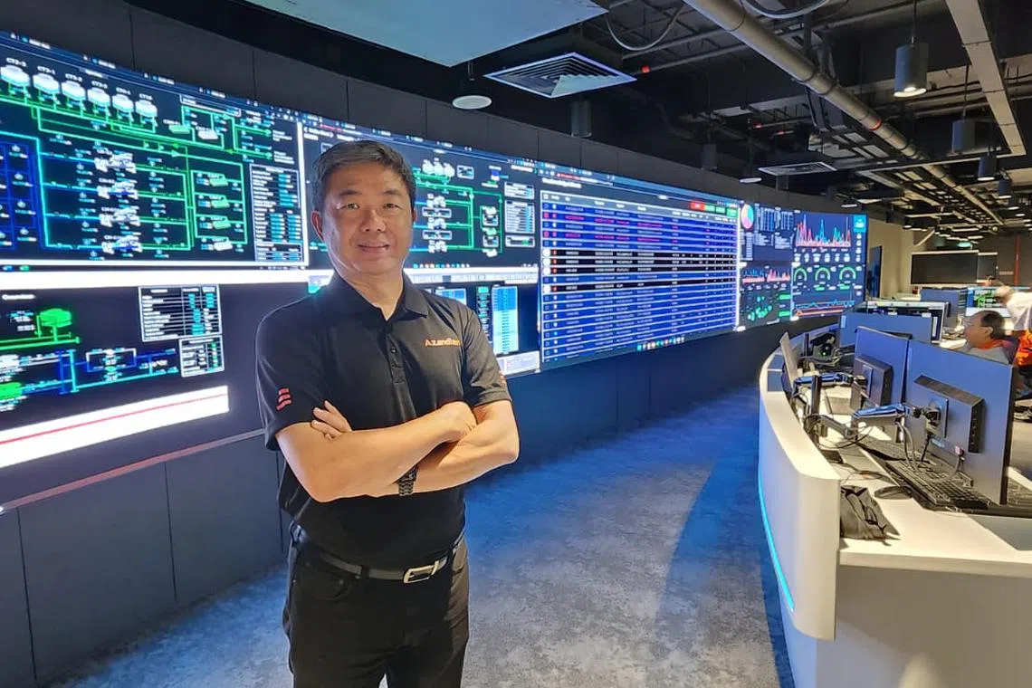 Azendian Solutions founder and CEO Bill Lee says around 90 per cent of buildings that use his company's solutions are in Singapore, which means there are many opportunities to grow overseas.
