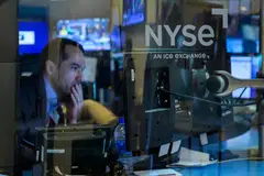 The Dow Jones Industrial Average fell 94.35 points, or 0.28 per cent, at the open to 33,904.69.