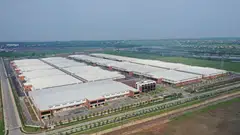 Photovoltaic panels and battery energy storage systems will be installed across more than 320,000 square metres of ready-built factory roofs at London Business Park in the northern province of Thai Binh.