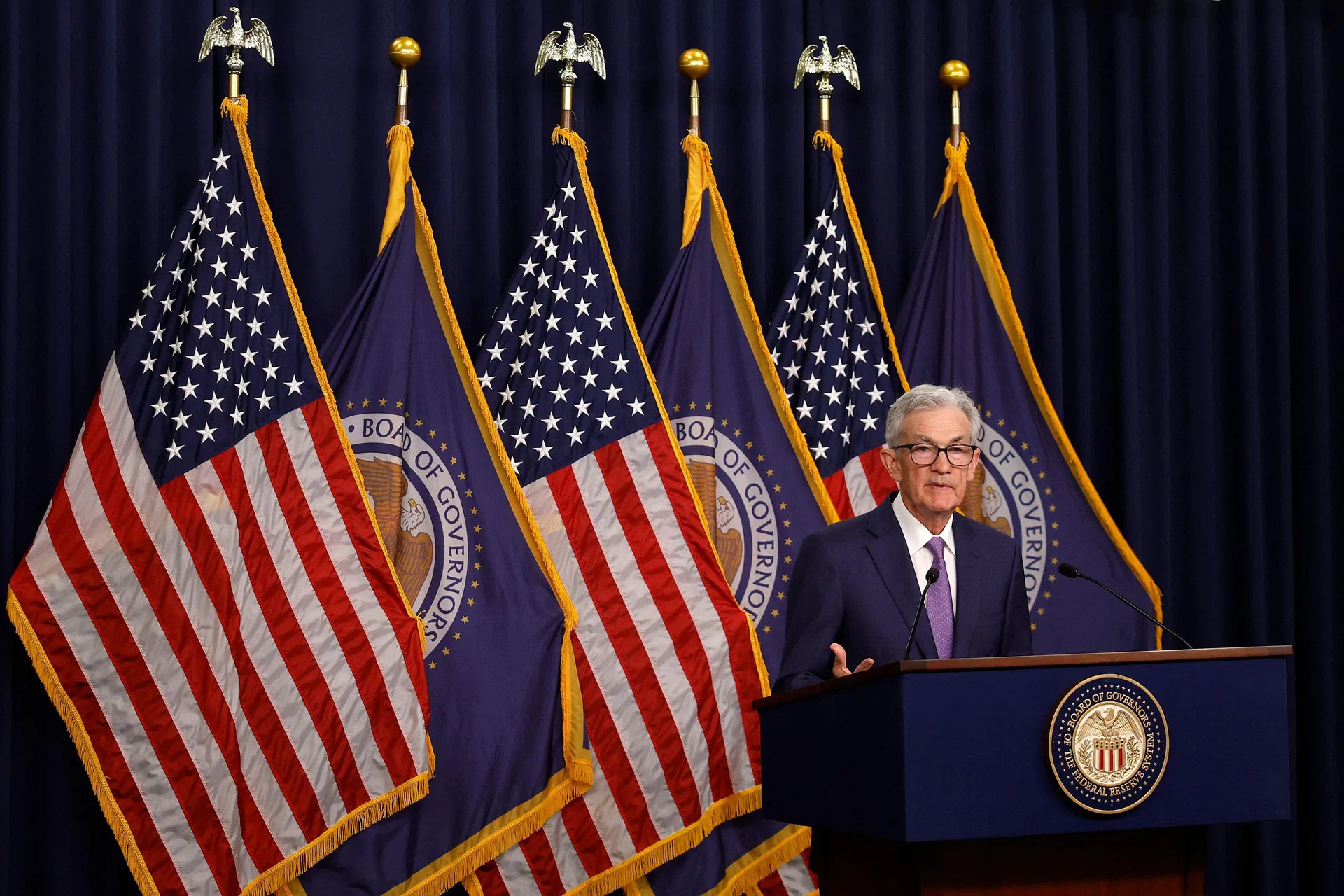US Federal Reserve keeps rates steady, sees just one 2024 cut despite ...