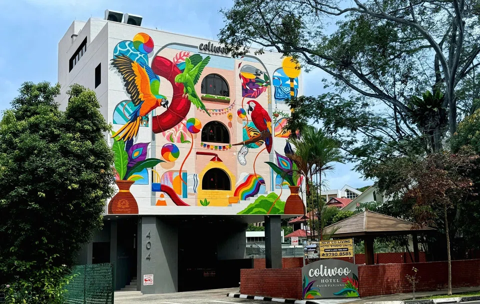 The largest of the three properties up for sale is 404 Pasir Panjang Road, which has a gross floor area of 26,396 sq ft and is currently operating as Coliwoo Hotel Pasir Panjang.