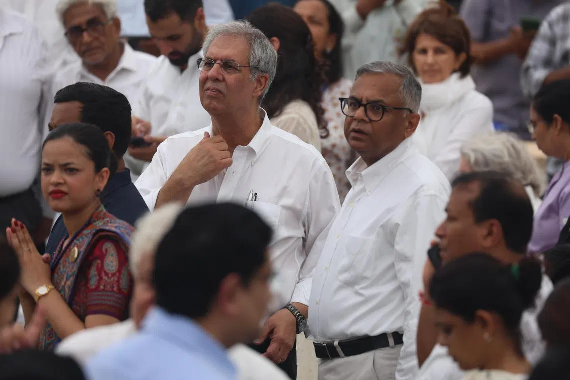  Noel Tata (L) half-brother of Ratan Tata already serves as a trustee on the board of Sir Ratan Tata Trust and Sir Dorabji Tata Trust.