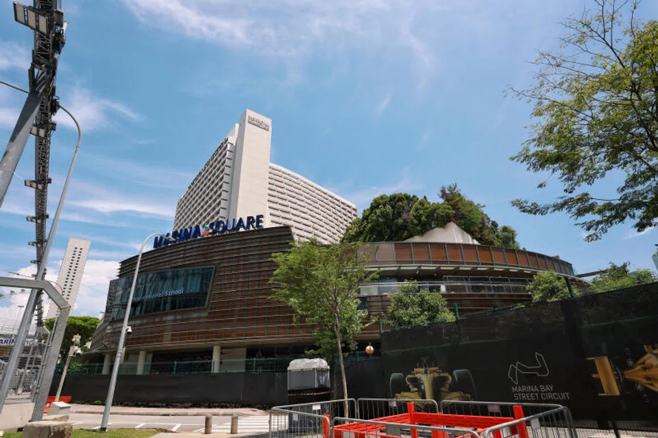 The move to partly revamp Marina Square (pictured) is part of SingLand’s long-term strategy to unlock value from assets.
