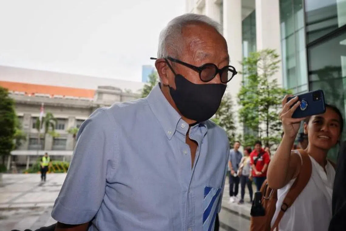 Property tycoon Ong Beng Seng faces two charges: one of abetting offences under Section 165 of the Penal Code – which forbids public servants from accepting gifts from people involved with them in an official capacity – and another of abetting the obstruction of justice.