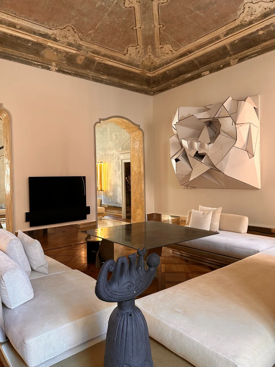 Vincenzo de Cotiis’ Milan home that he christened "Island of Peace".