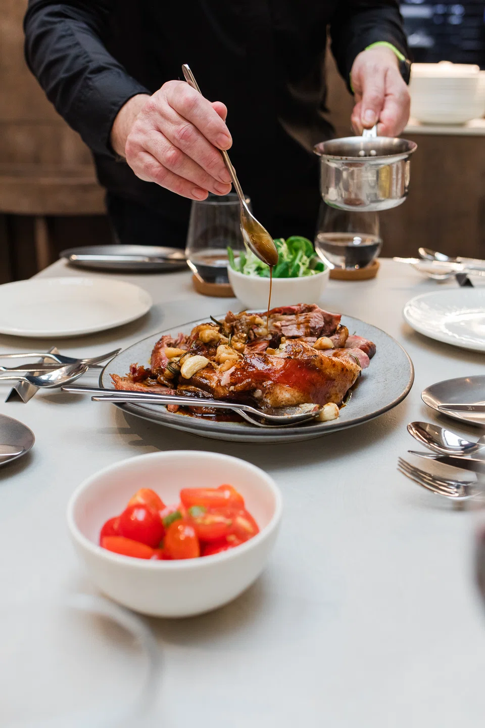 Leg of lamb at Encore by Rhubarb.