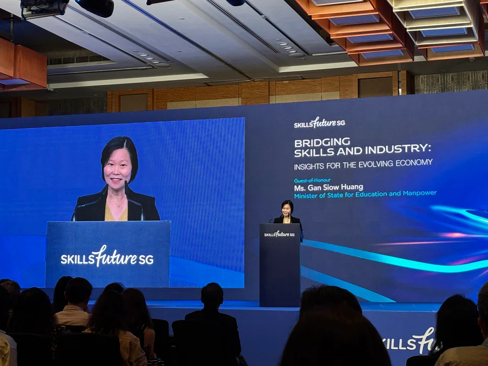 Employers are expressing concern about skills gaps hindering their business transformation, said Minister of State for Education Gan Siow Huang.