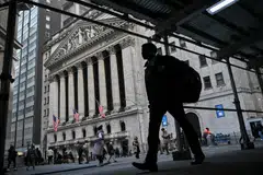 The Dow Jones Industrial Average gained 0.8 per cent to 44,711.43 on Thursday.