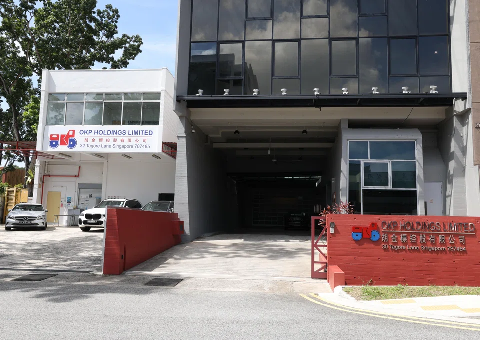 Mainboard-listed civil engineering group OKP traded ex-bonus, finishing 3.6% or S$0.03 higher at S$0.84, per Bloomberg.