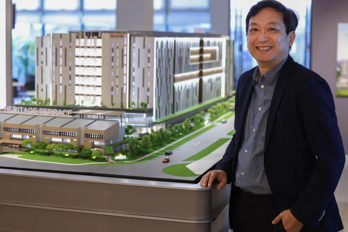 CLD Singapore CEO Ronald Tay says the larger units in Gourmet Xchange will provide businesses with more long-term cost stability and operational certainty.