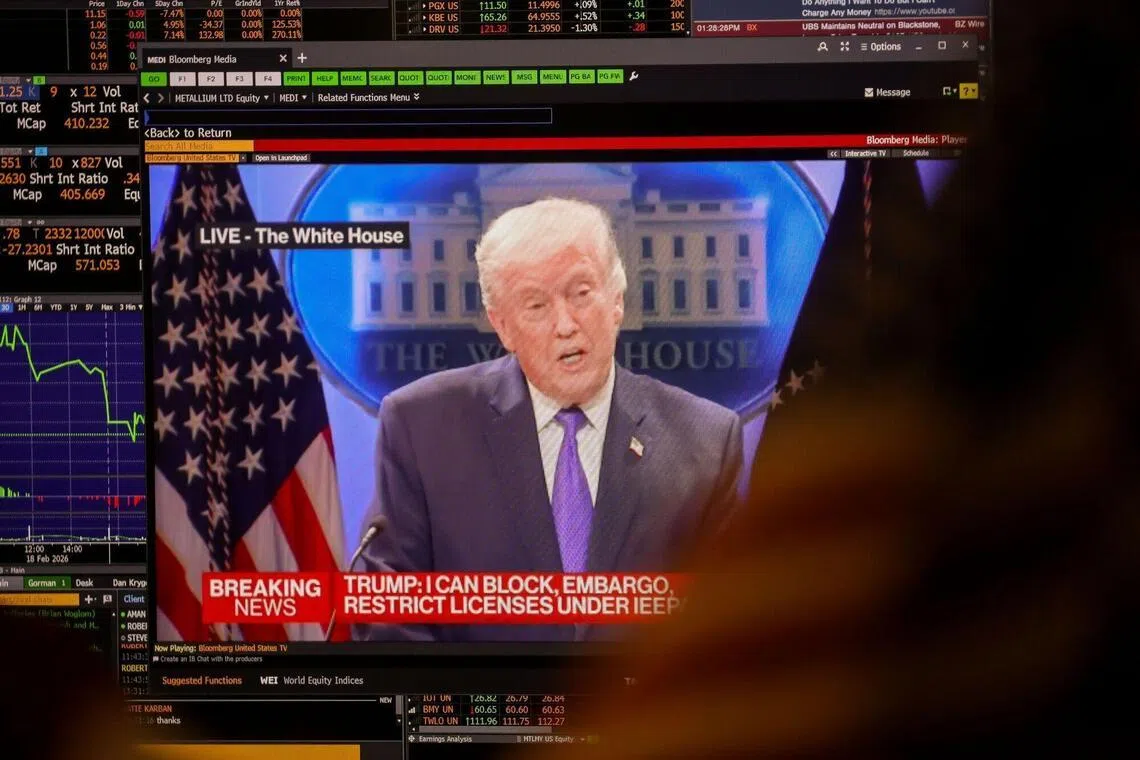 US President Donald Trump announced increases in global tariffs to 15% from 10% after the US Supreme Court struck down his original slate of import duties.