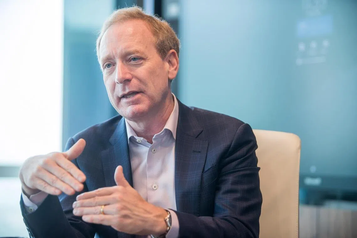 Microsoft vice-chair and president Brad Smith noted that its ongoing investment here reflects “long-term confidence in Singapore as a global digital leader”.