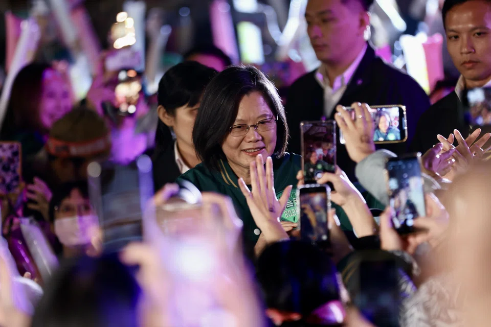 China should respect the outcome of Taiwan’s election and it is the responsibility of both sides to maintain peace and stability in the strait, Taiwanese President Tsai Ing-wen said. 