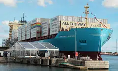 Shipping industry leader Maersk is investing in green fuels to power its fleet as it strives to reach net-zero emissions by 2040.