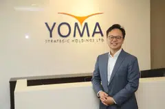 Yoma says its revenue continues to be impacted by the depreciation of the kyat against the US dollar. Pictured is  Yoma's director Melvyn Pun. 