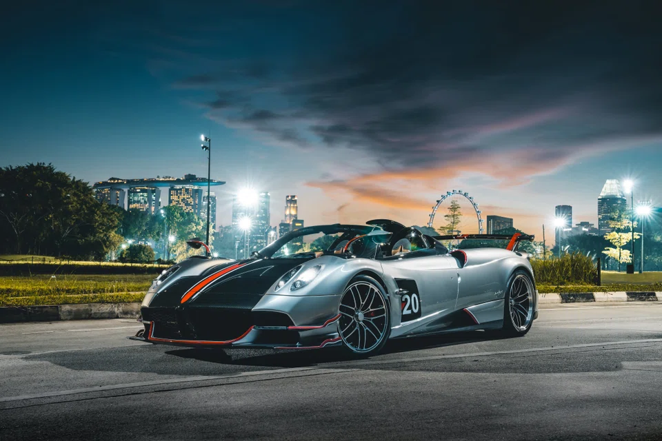 Of the 40 Pagani Huayra Roadster BCs ever built, at least two have landed in Singapore. 