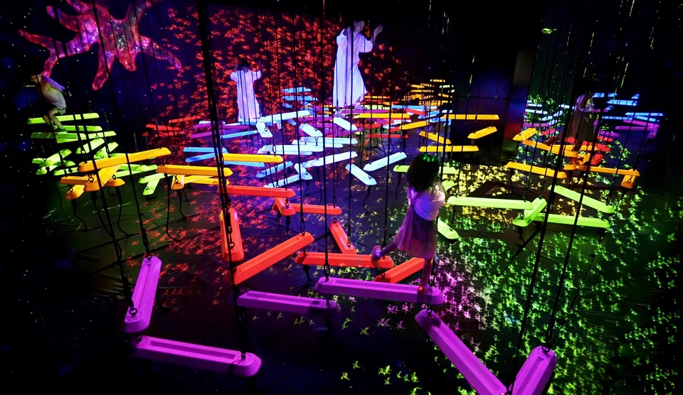 TeamLab's extraordinary technological wizardry at the ArtScience Museum, one of the many attractions for visitors of Singapore Art Week.