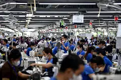 Economies in South-east Asia such as Malaysia, Thailand and particularly Vietnam were on the receiving end of investments from manufacturers.
