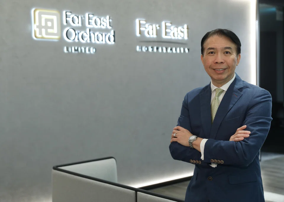 Alan Tang, Far East Orchard's group CEO, says the Covid-19 pandemic helped the company to firm up its resolve to diversify and strengthen recurring income beyond hotels.