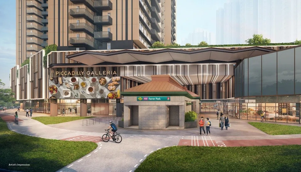 Artist impression of Piccadilly Galleria. 