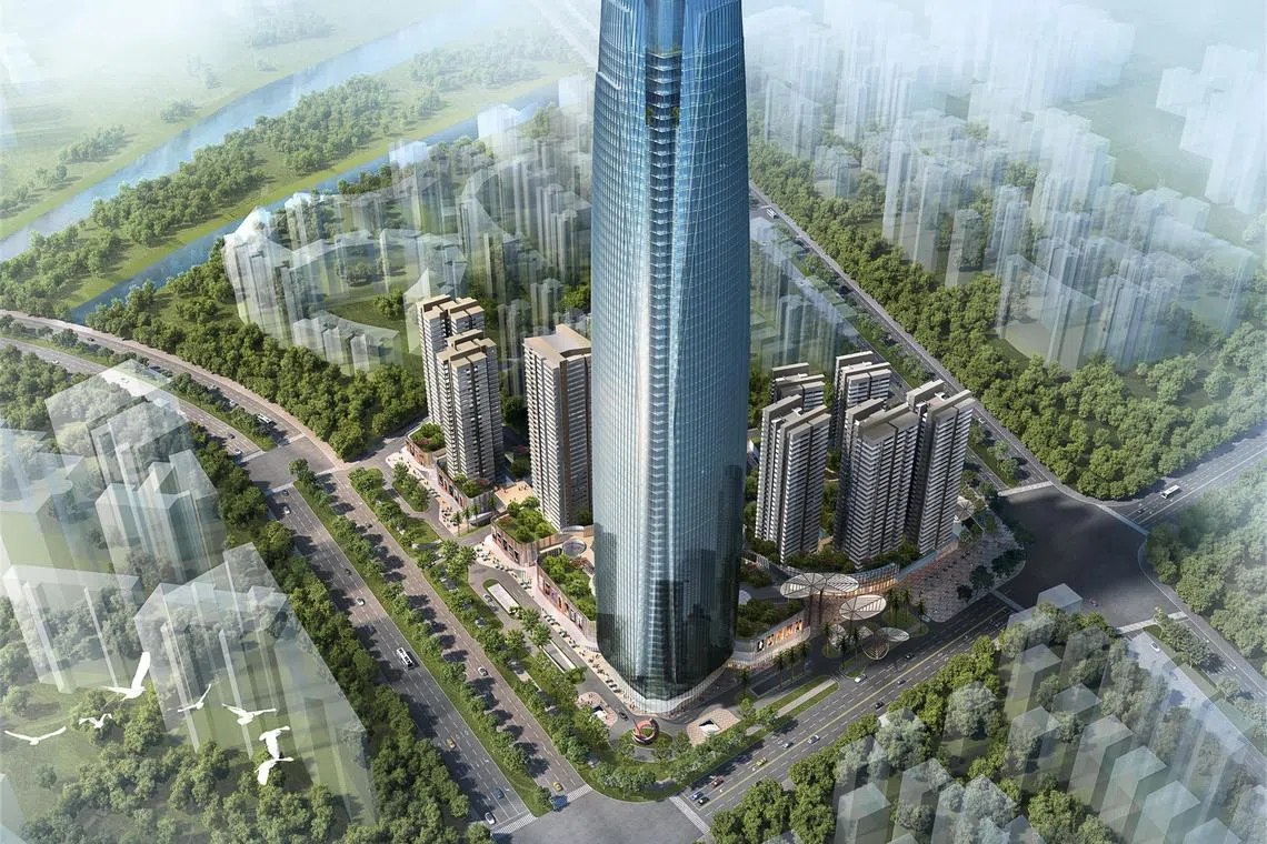 Artist's impression of First Sponsor's Star of East River project in Dongguan, China. The group in August proposed a rights issue.