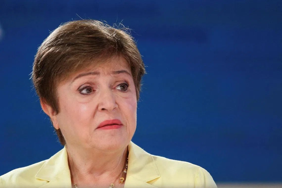 The tariffs “clearly represent a significant risk to the global outlook at a time of sluggish growth,” IMF chief  Kristalina Georgieva said in a statement.