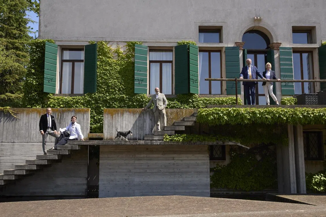 Tod’s shot its  Fall/Winter 2024/2025 campaign at the Businaro family mansion in Padua, Italy. 