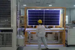 China currently produces about 80 per cent of the world’s silicon, along with other critical inputs for photovoltaic panels.