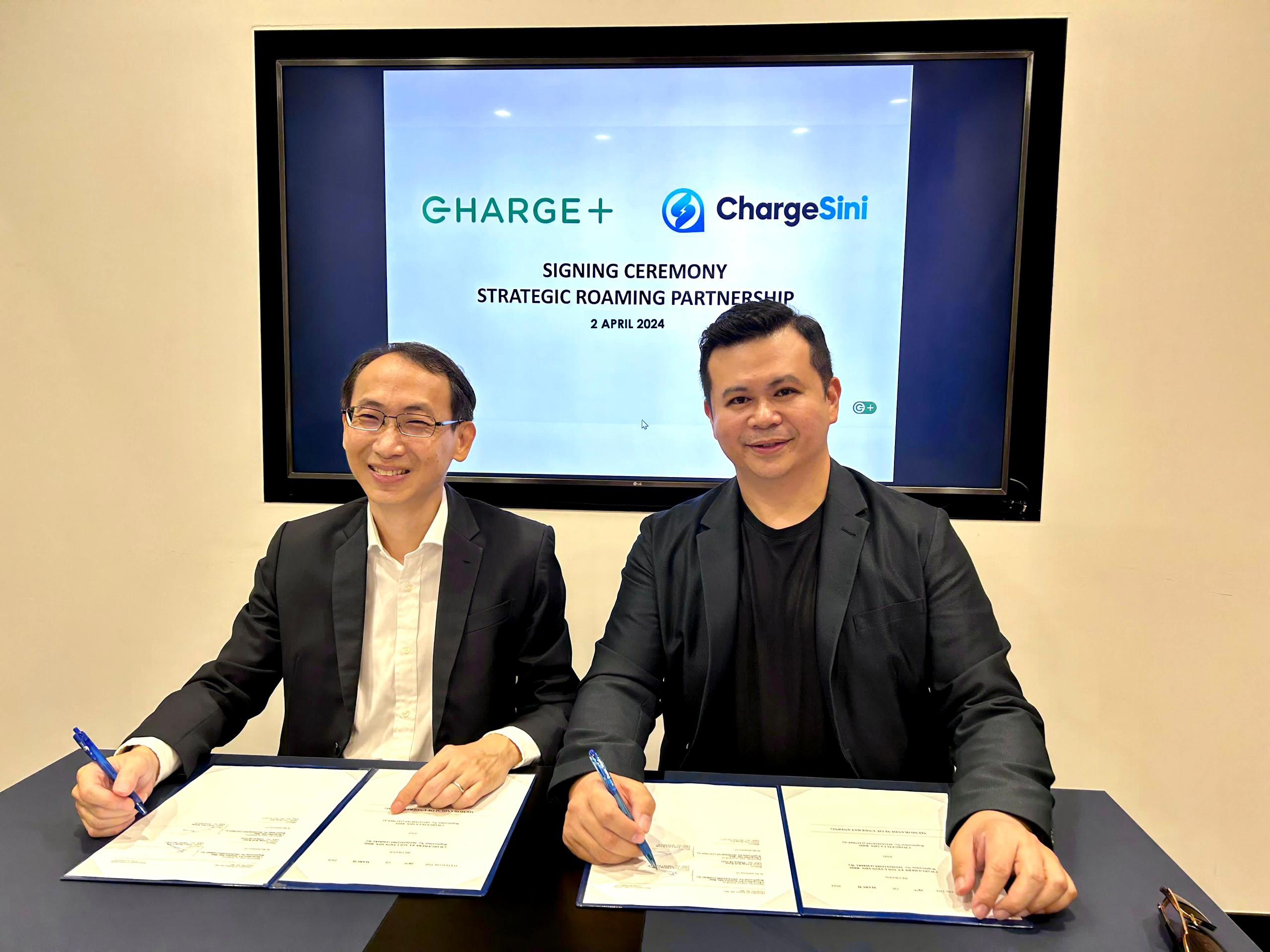 Charge+与ChargeSini合作组建最大的新加坡-马来西亚电动汽车充电网络