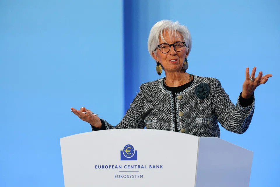 ECB president Christine Lagarde says: "“The direction is very clear. The pace we shall see depends on data, but gradual move is certainly something that comes to mind at the moment.”