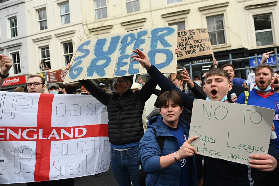 Europe's rebel football league dead in water amid fans' fury