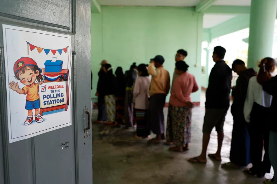 Myanmar's election has been derided by critics as an exercise that is not free, fair or credible, with anti-junta political parties not competing.