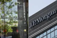 Morgan Stanley and JPMorgan reported record equity trading revenue for the quarter.