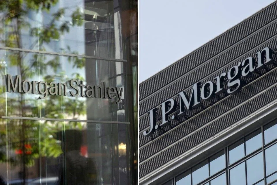 Morgan Stanley and JPMorgan reported record equity trading revenue for the quarter.