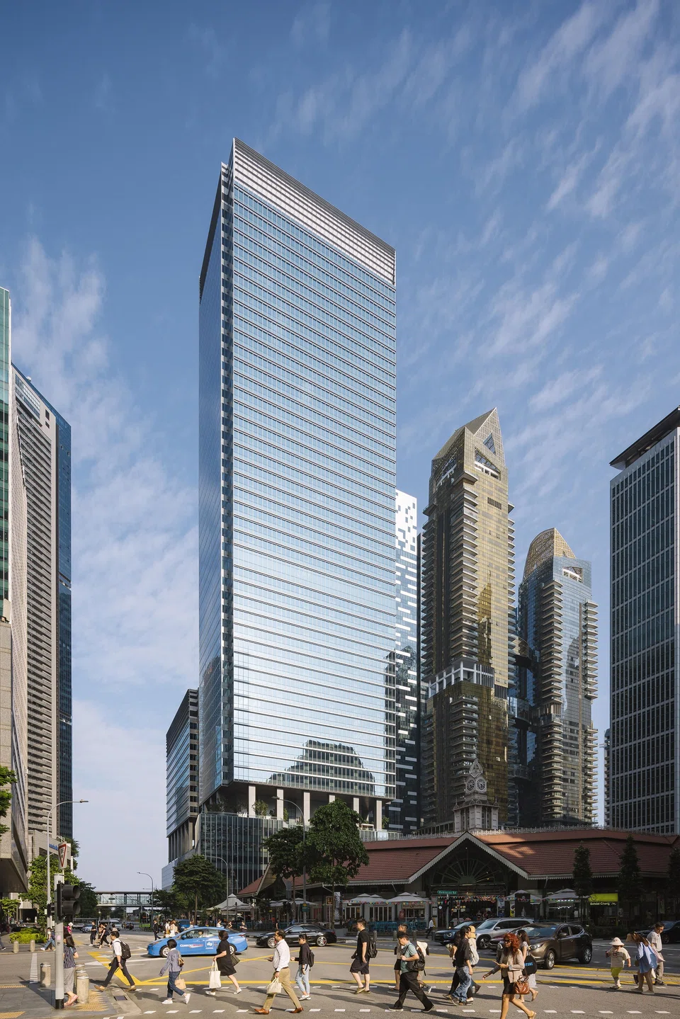 The IOI Central Boulevard Towers are part of IOI Property Group's investment portfolio in Singapore