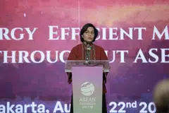 Indonesia's Finance Minister Sri Mulyani Indrawati said Indonesia's budget deficit was almost as narrow as the government’s original plan to keep the fiscal gap at 2.29 per cent of GDP.