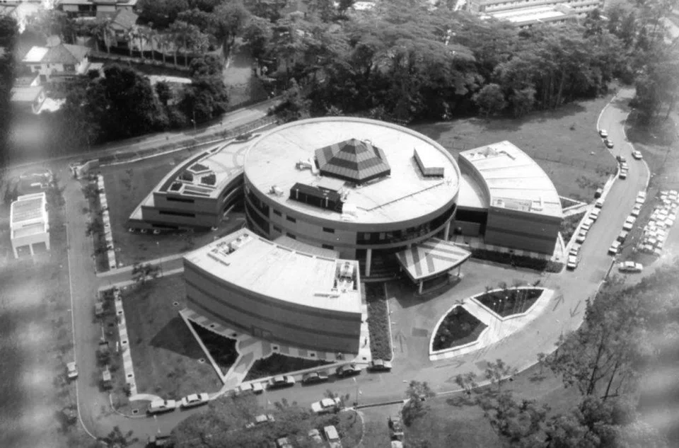 The SIM Management House along Namly Avenue off Bukit Timah Road in 1989. 