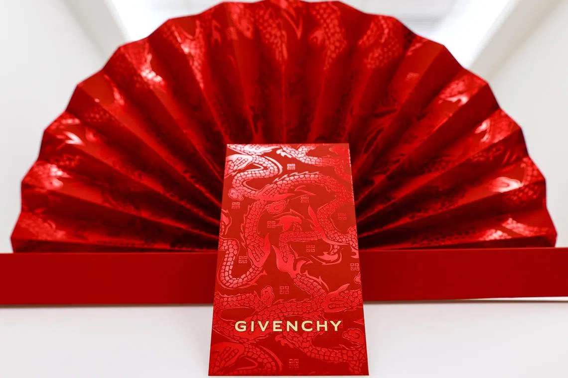 Feature on  luxe red packets and cookbooks