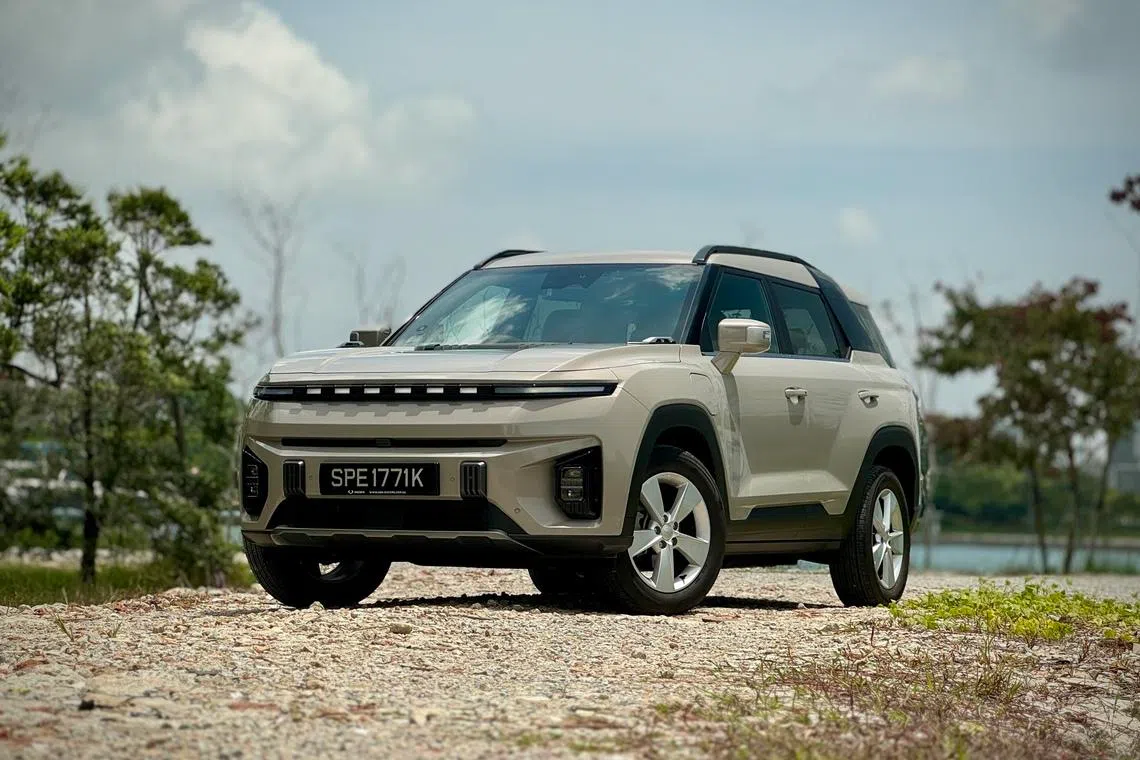 The Torres EVX, a medium SUV, hails from South Korea, and has a 204 horsepower motor driving the front wheels.