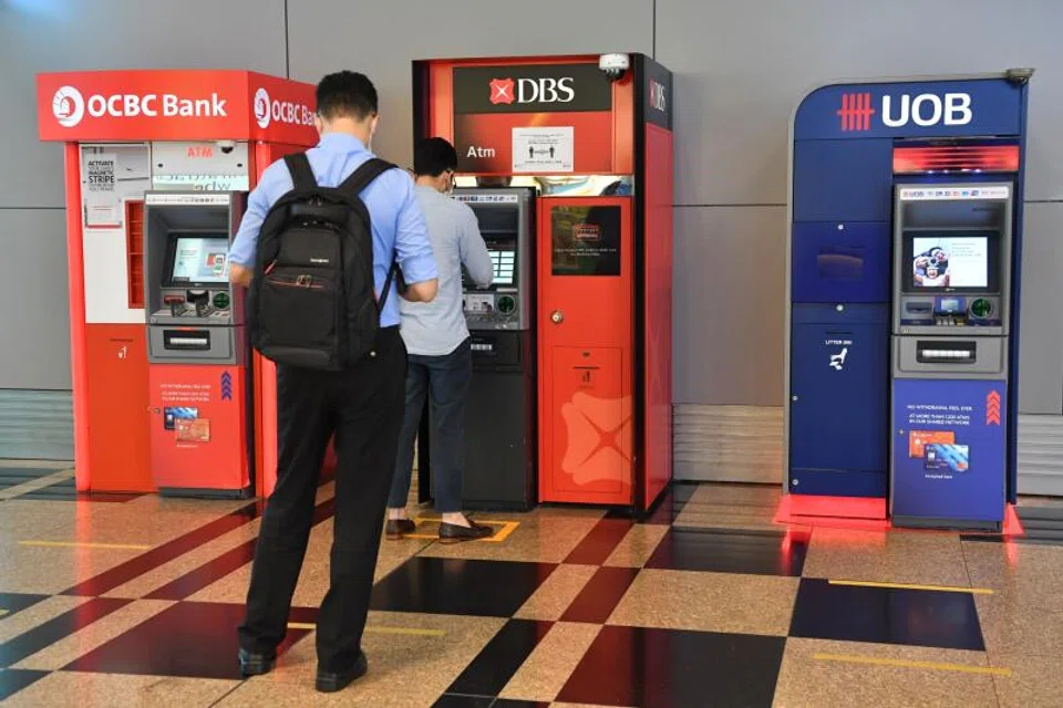 Despite the banks' rally, the  30 stocks in the blue-chip benchmark Straits Times Index posted a  2.4 per cent dip in market value.