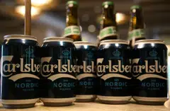Carlsberg, which makes Kronenbourg 1664, Tuborg and Somersby, said it had grown first-half organic operating profit by 2.3 per cent, while organic volumes slipped 1.7 per cent – putting it just behind analyst expectations on both measures.