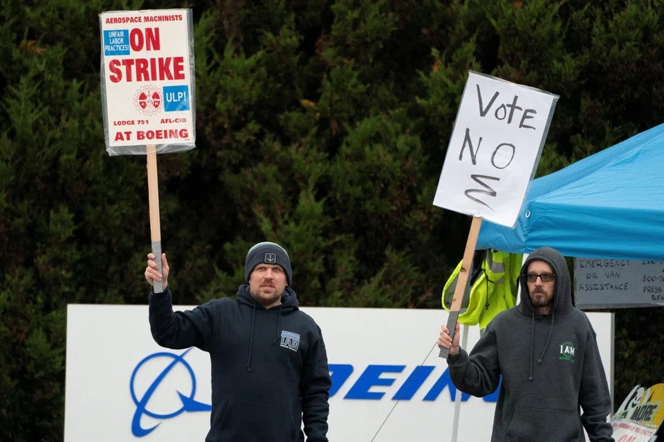 Almost two-thirds of the members of the International Association of Machinists and Aerospace Workers District 751 union, or 64 per cent, rejected the contract, the union said on X. 