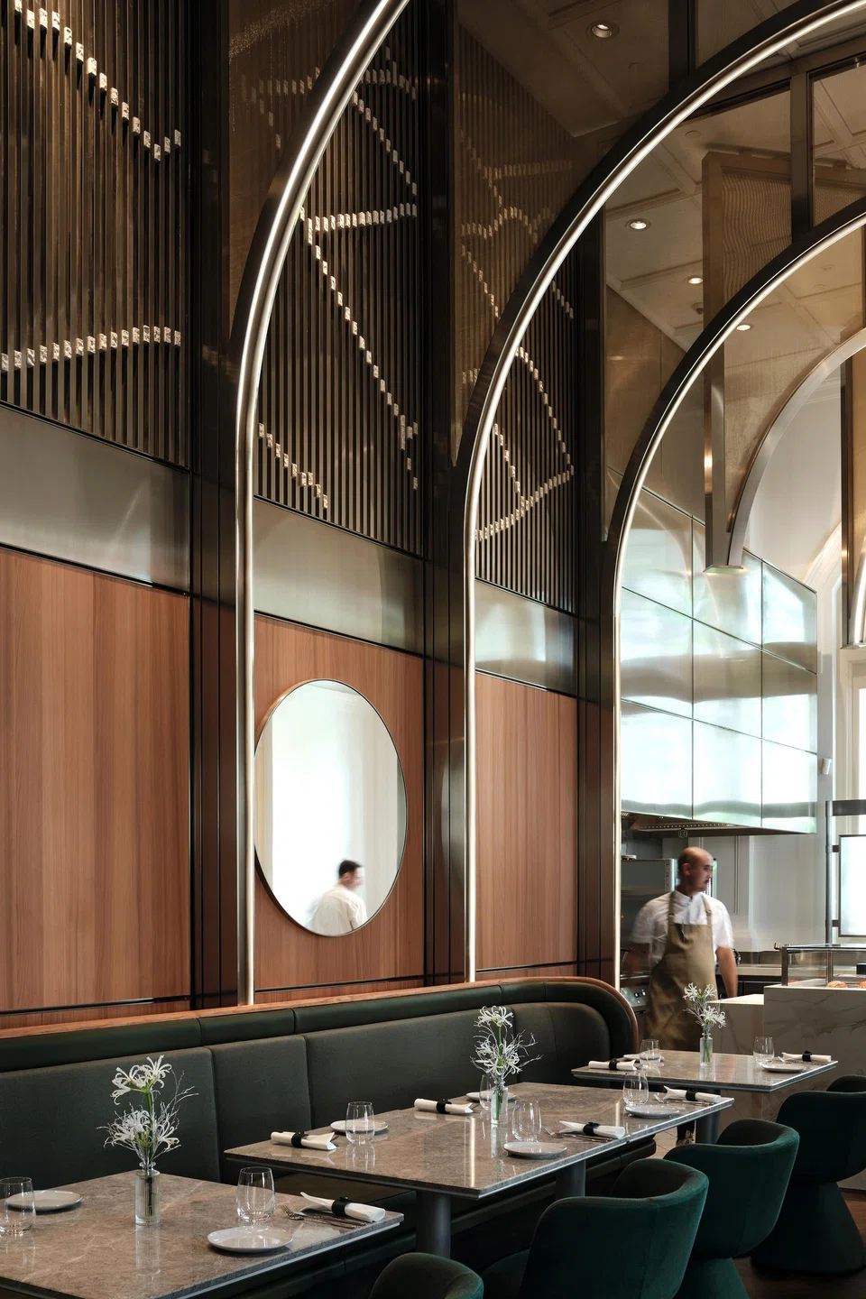 Audemars Piguet's AP Cafe at Raffles Hotel.