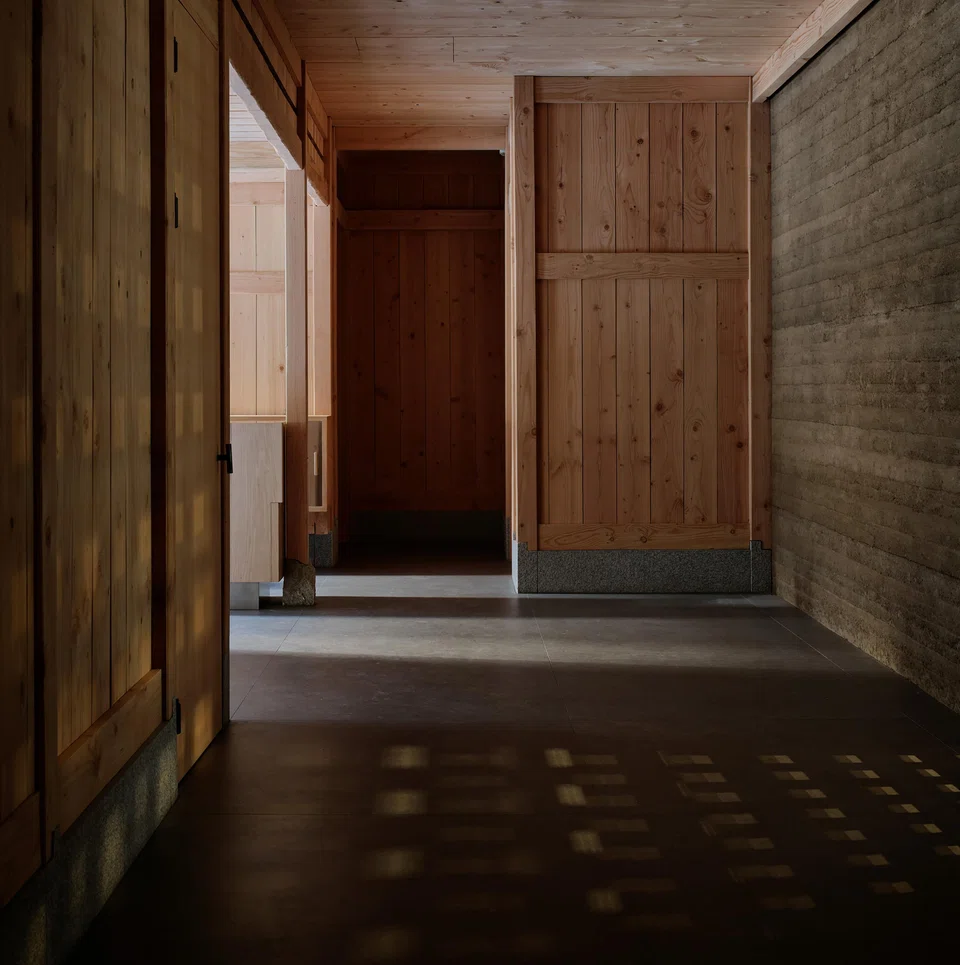 Bium's austere but expensive interiors.